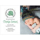 Elephant Photo Birth Announcements Image 3 of 3